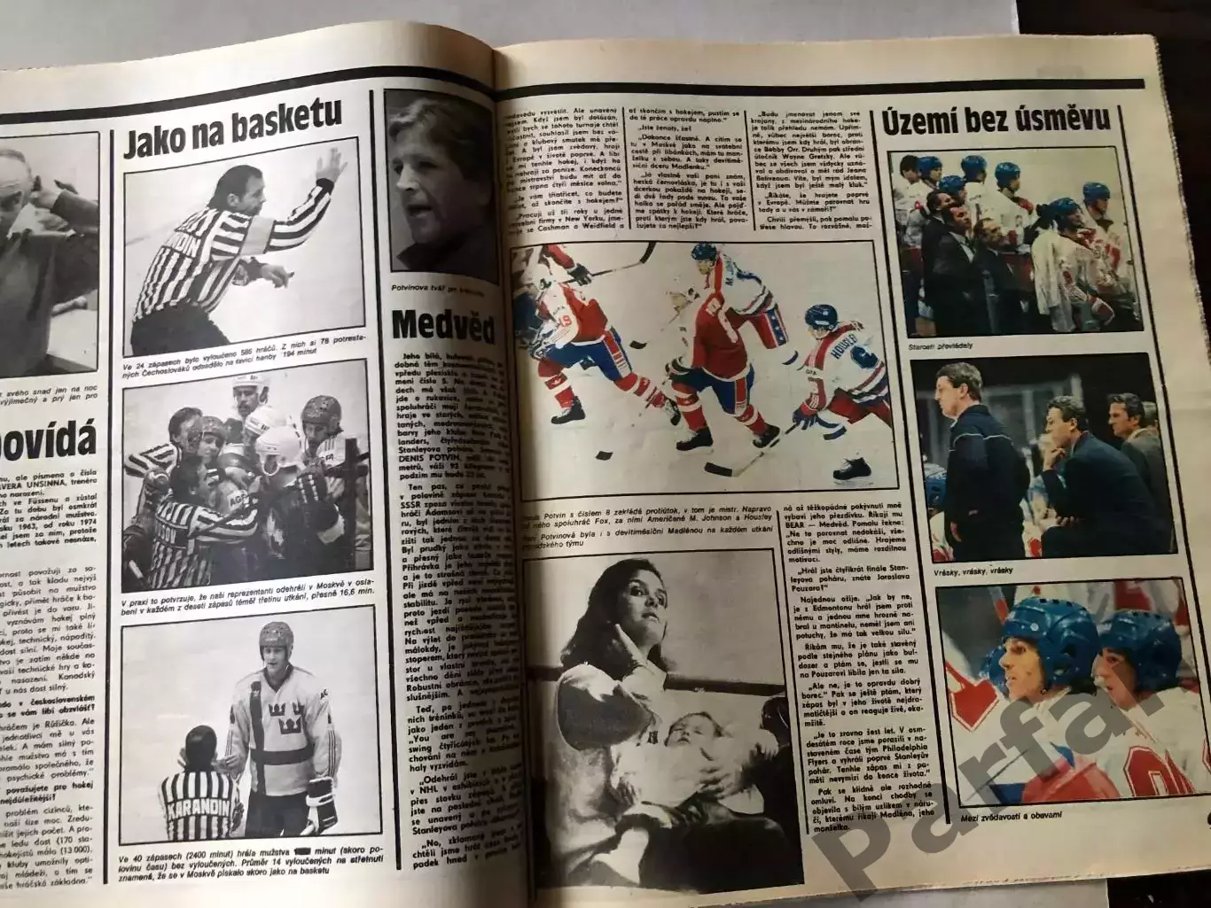 Стадіон/Stadion 1986 №20 СССР Хокей 5