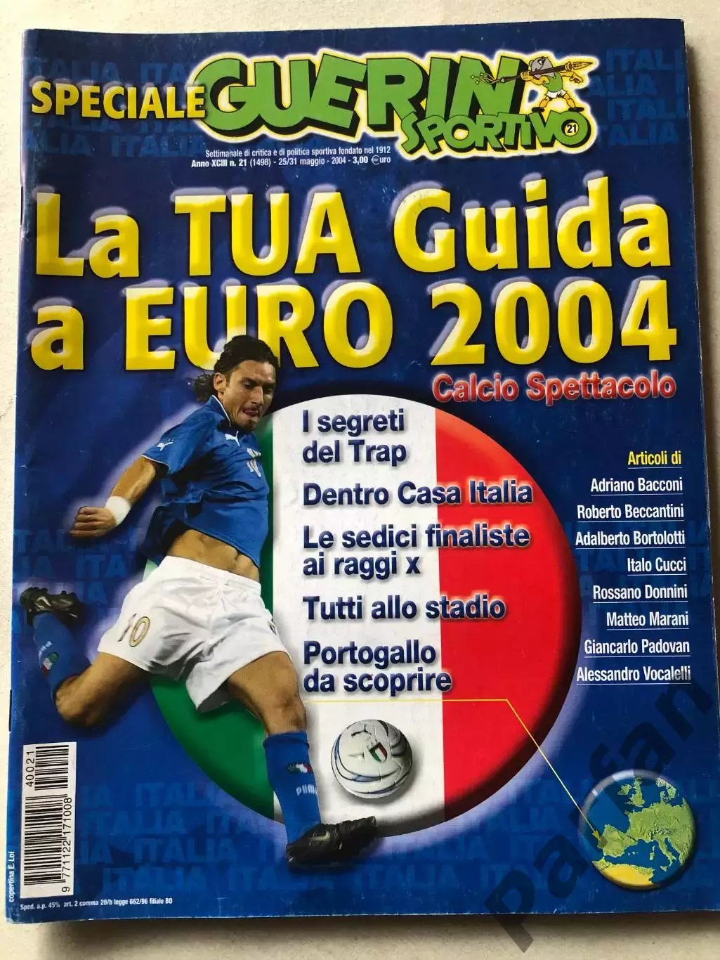 Журнал Guerin Sportivo Чемпіонат Європи ЕВРО 2004 Спецвипуск