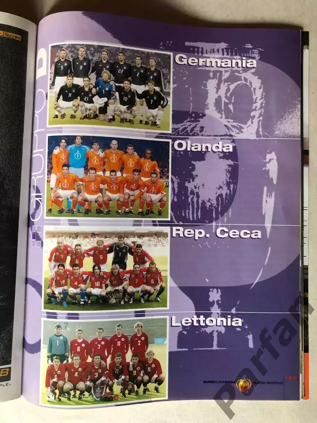 Журнал Guerin Sportivo Чемпіонат Європи ЕВРО 2004 Спецвипуск 6