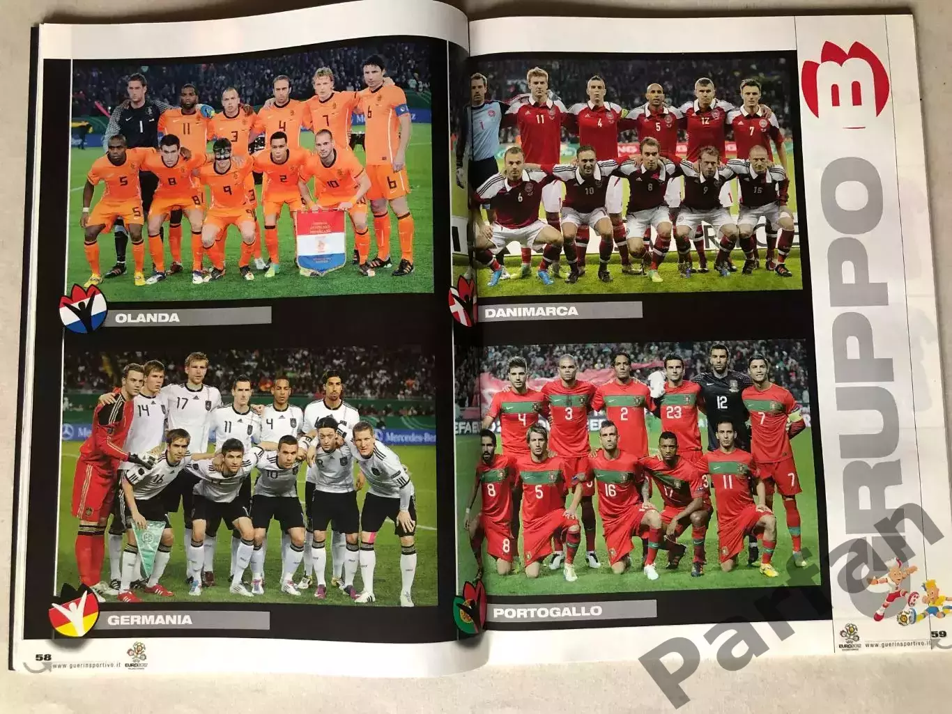 Журнал Guerin Sportivo Чемпіонат Європи ЕВРО 2012 Спецвипуск 2