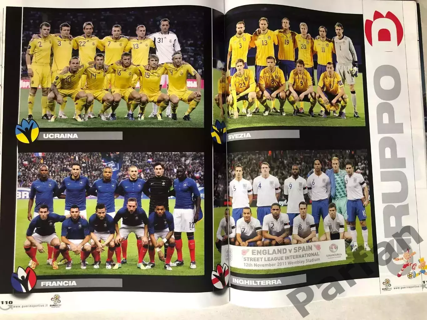 Журнал Guerin Sportivo Чемпіонат Європи ЕВРО 2012 Спецвипуск 5