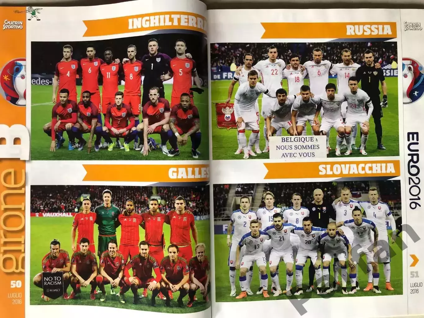 Журнал Guerin Sportivo Чемпіонат Європи ЕВРО 2016 Спецвипуск 2