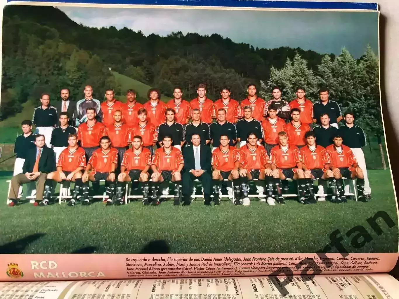 Журнал Don Balon/Дон Балон Іспанія Ла Ліга 1997/98 Специпуск 40 постерів А-4 6