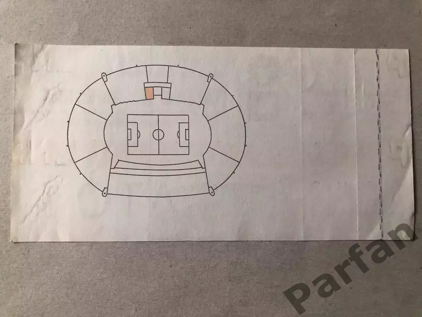 Билет Италия - СССР 1990 1