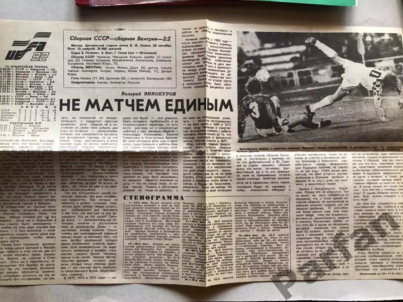 СССР - Венгрия 1991 1