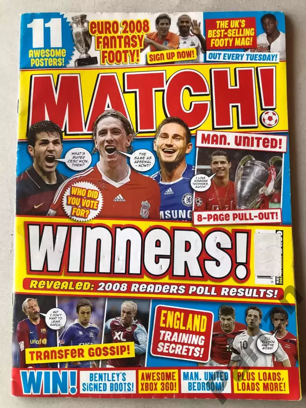 Журнал Match 2008 Реал Інтер