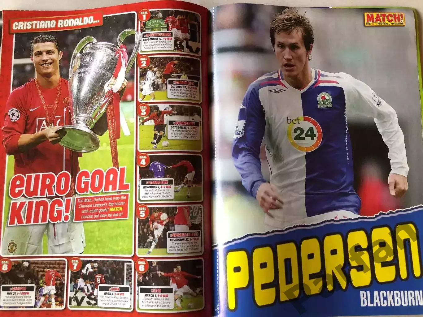 Журнал Match 2008 Реал Інтер 4