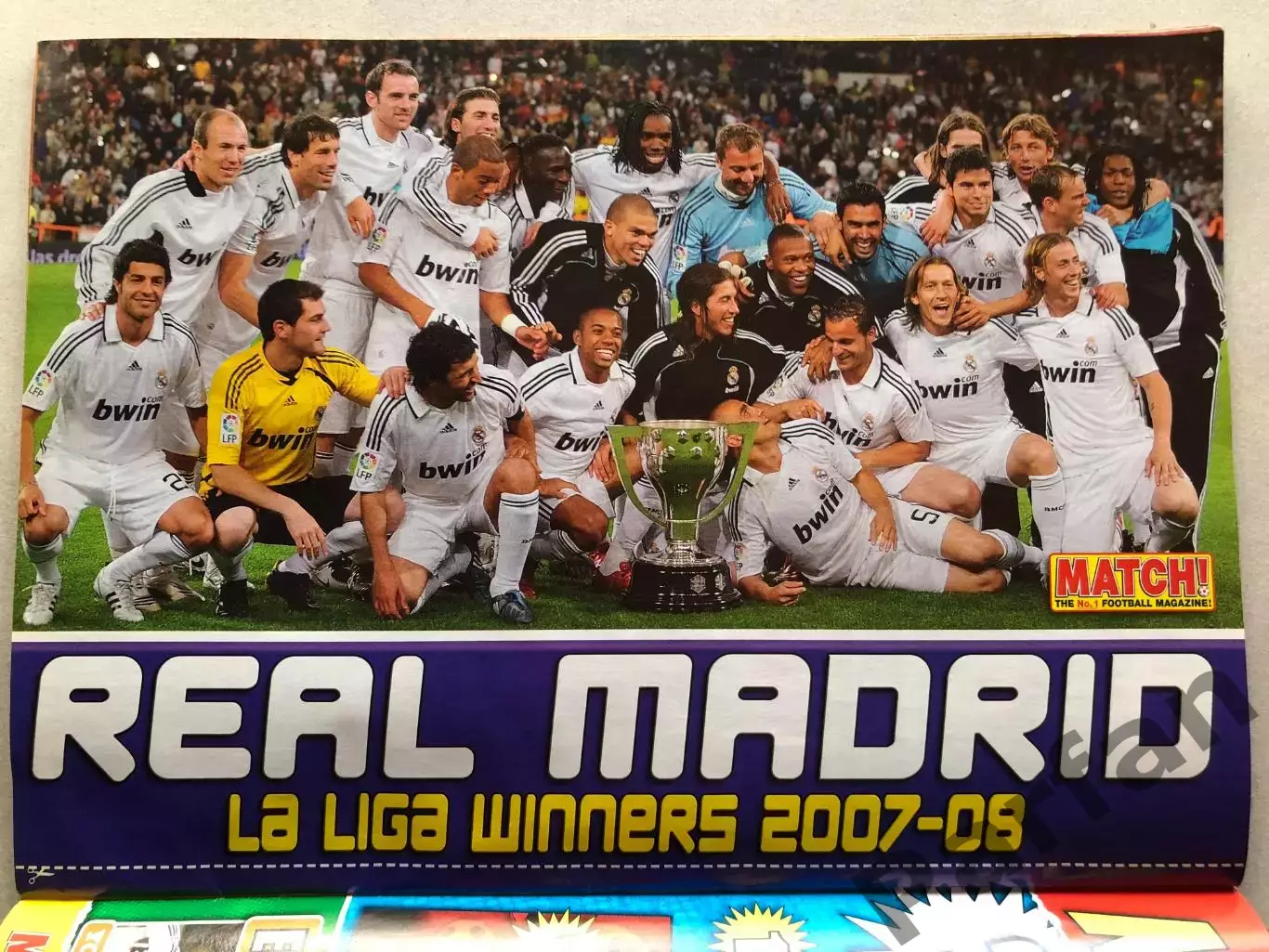 Журнал Match 2008 Реал Інтер 1