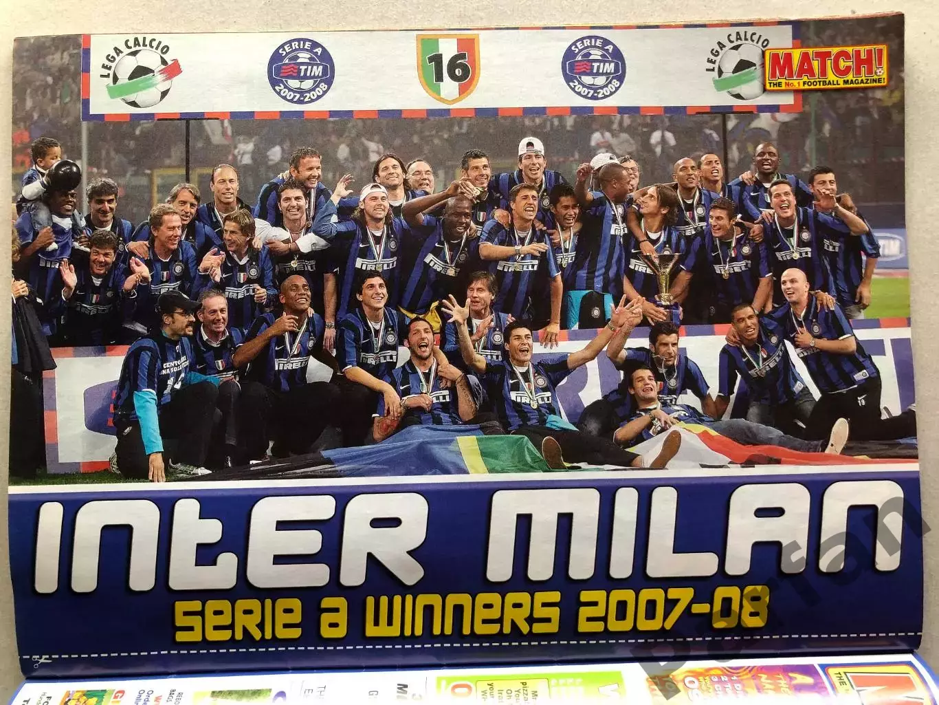 Журнал Match 2008 Реал Інтер 2