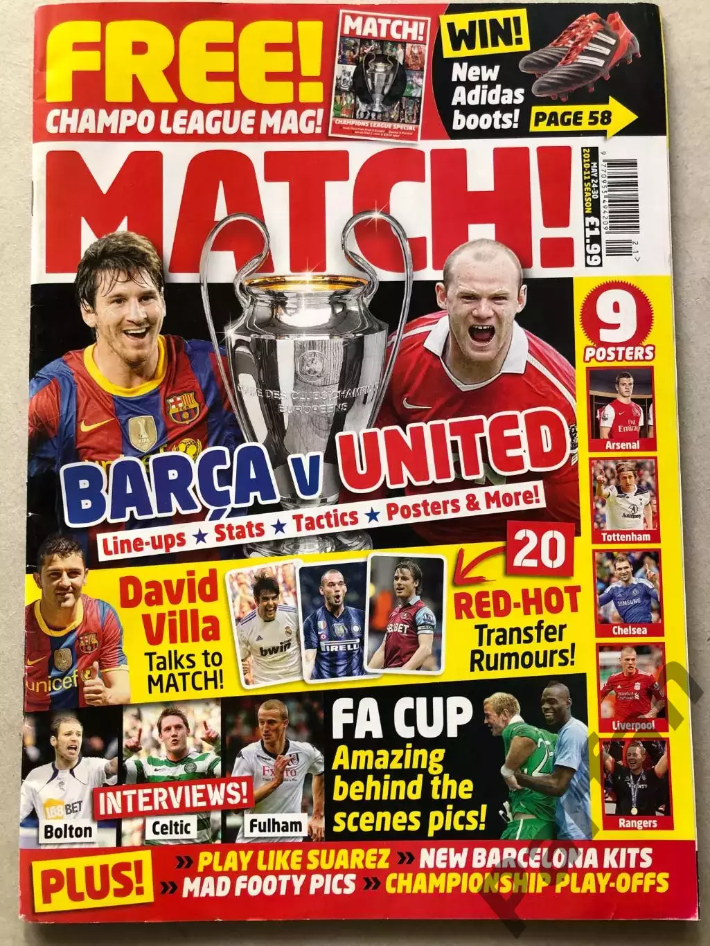 Журнал Match 2011 Рейнджерс