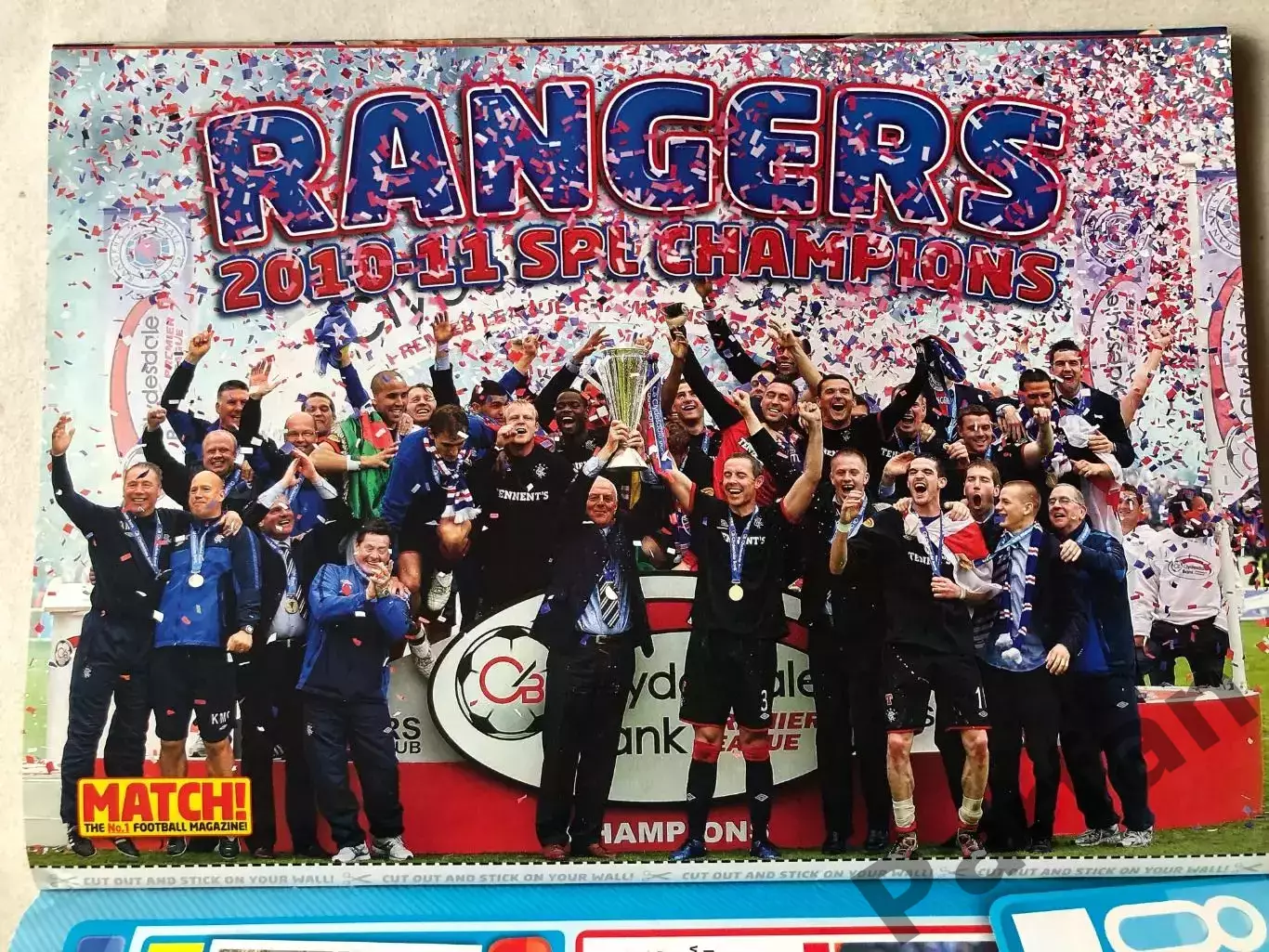 Журнал Match 2011 Рейнджерс 1