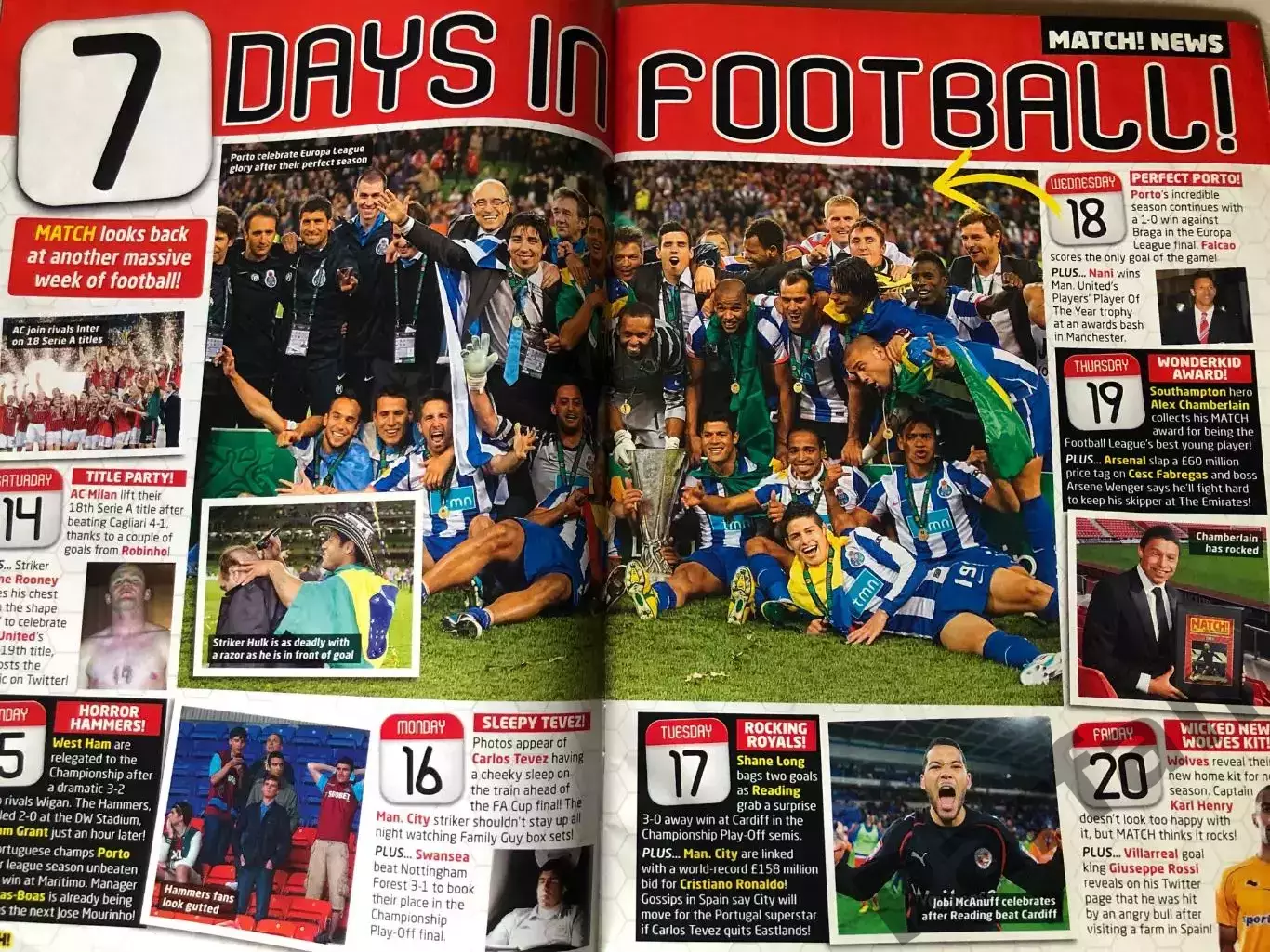 Журнал Match 2011 Рейнджерс 3