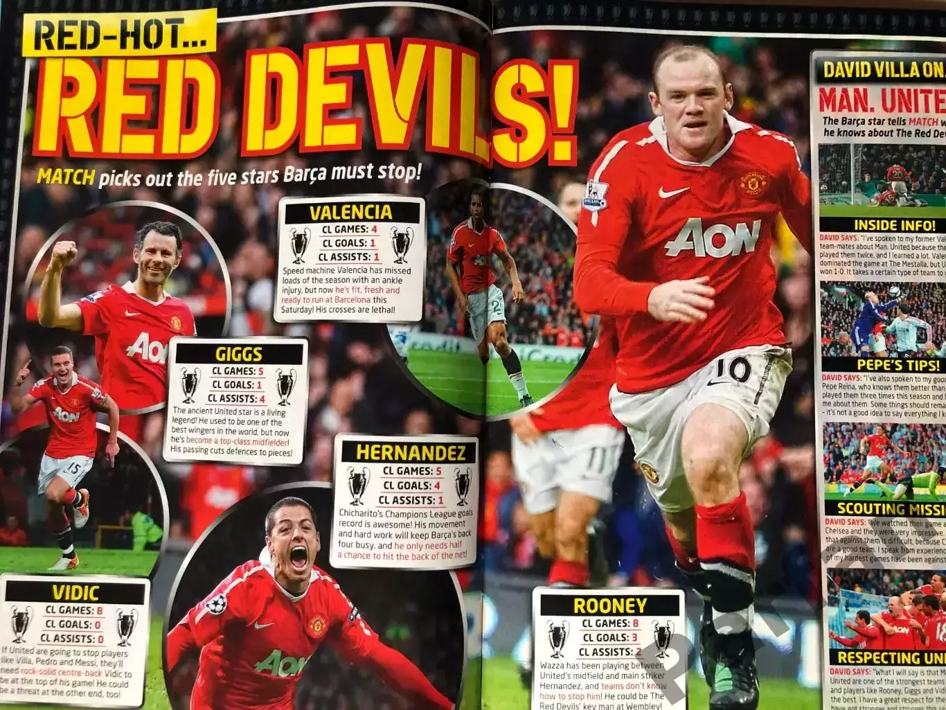 Журнал Match 2011 Рейнджерс 6