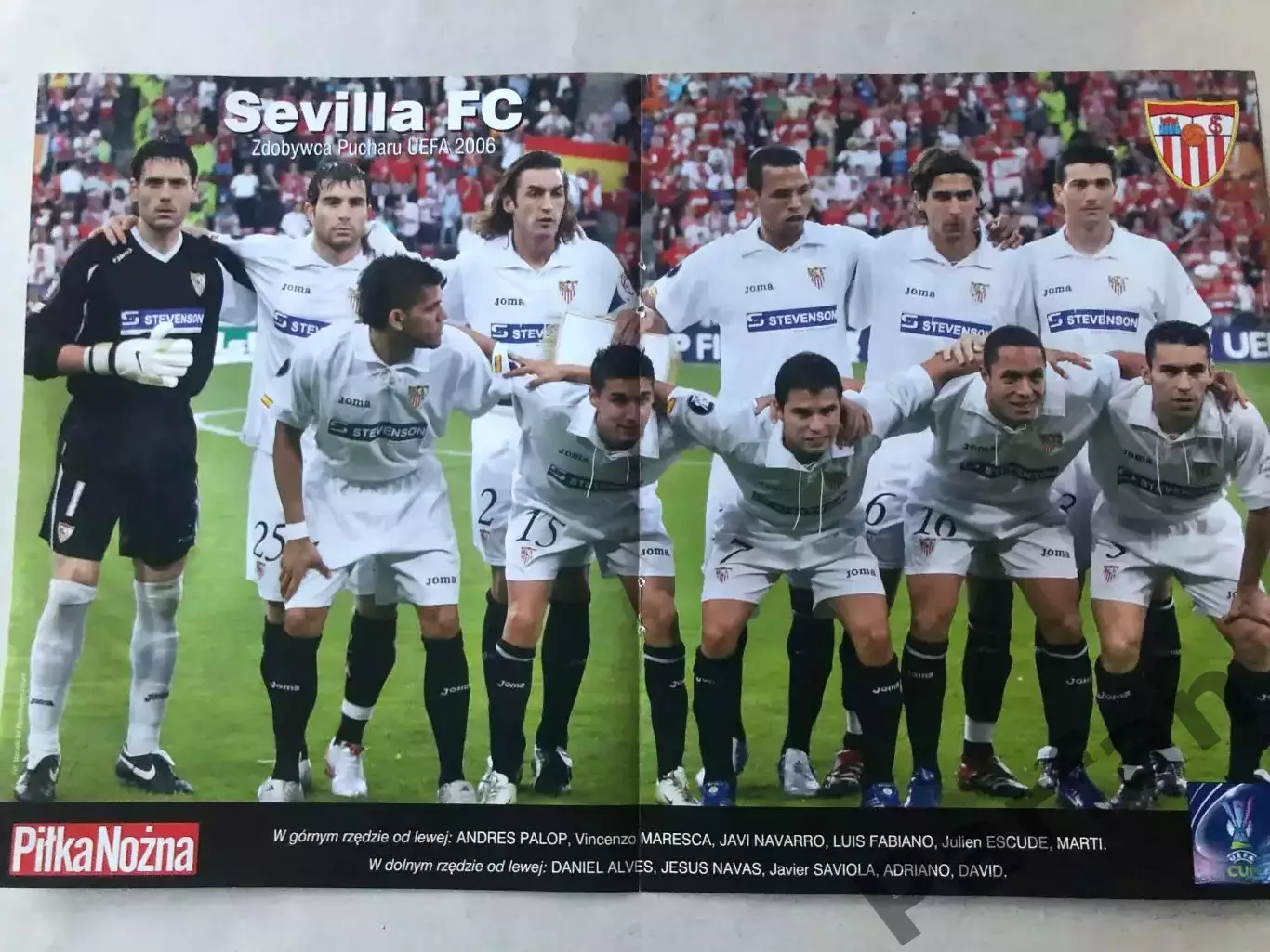 Pilka Nozna Постер Севілья