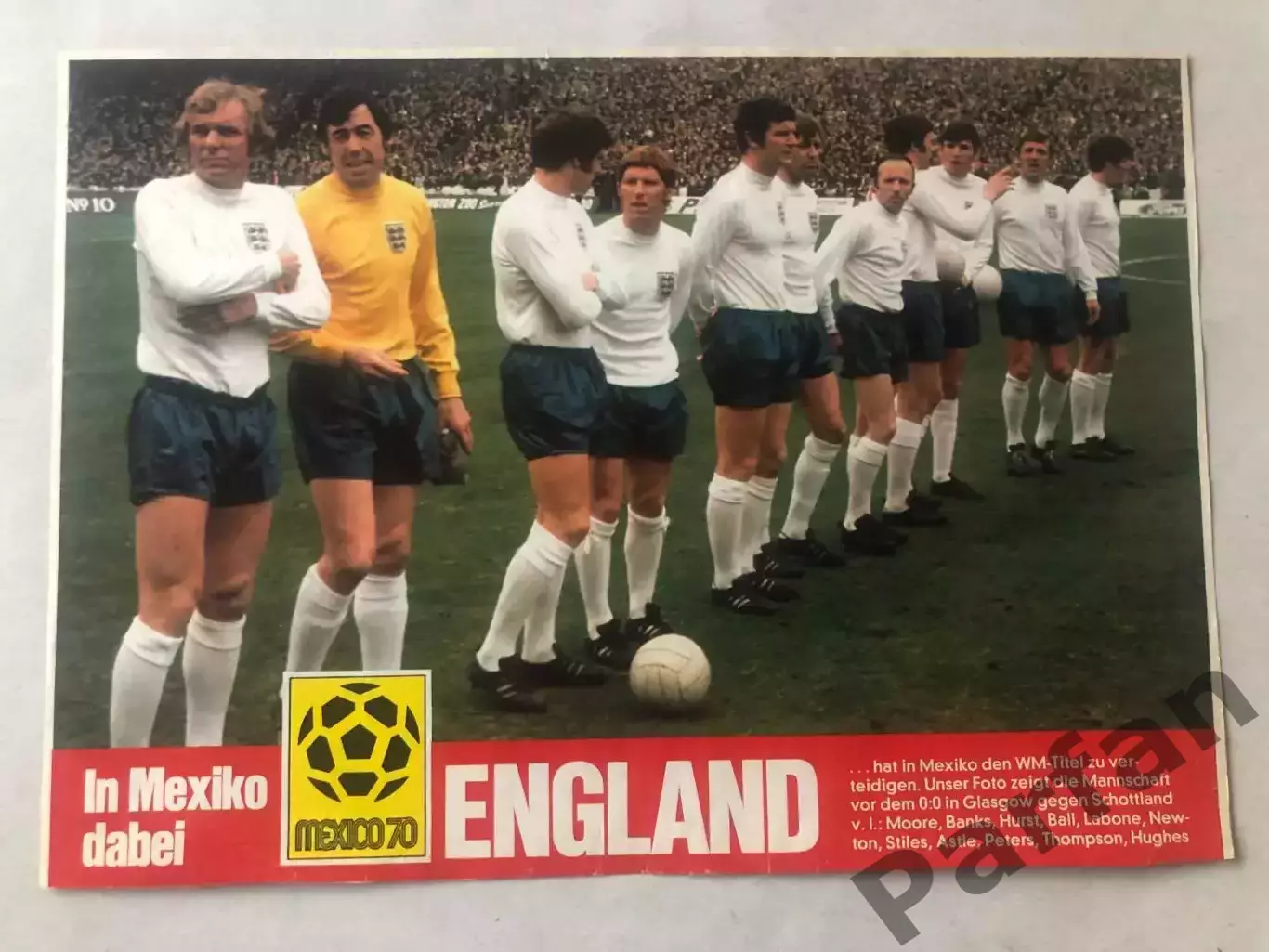 Kicker Постер Англія 1970