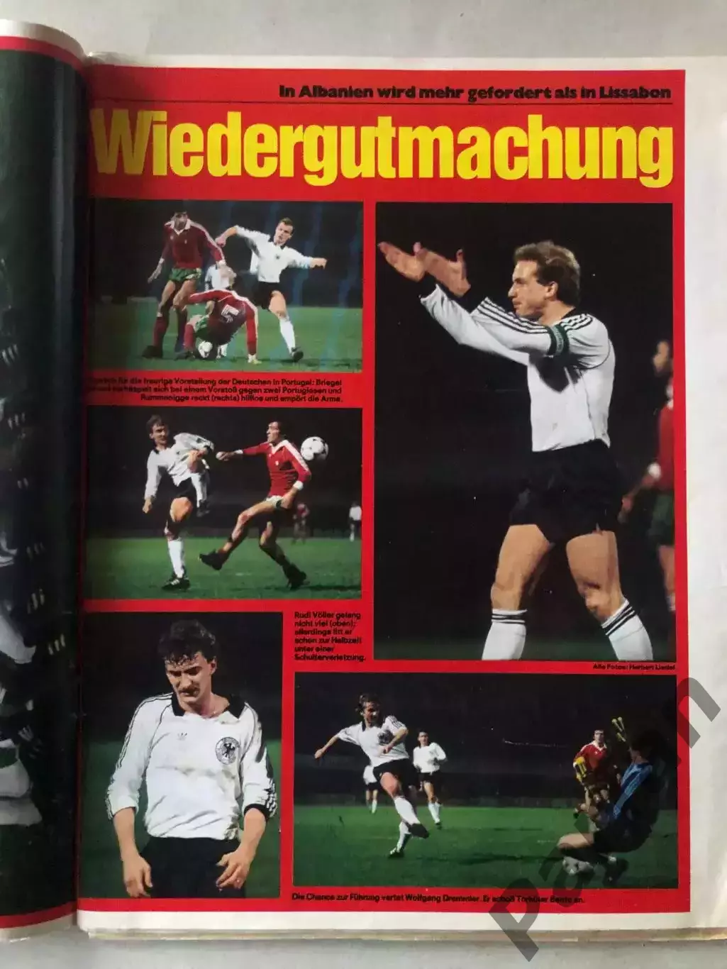 Футбол Журнал Kicker 1983 Постер Німеччина 2