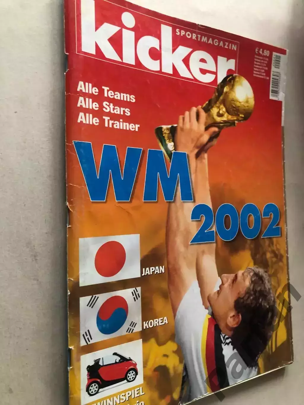 Футбол Журнал Kicker Чемпіонат Світу 2002 Спецвипуск 1