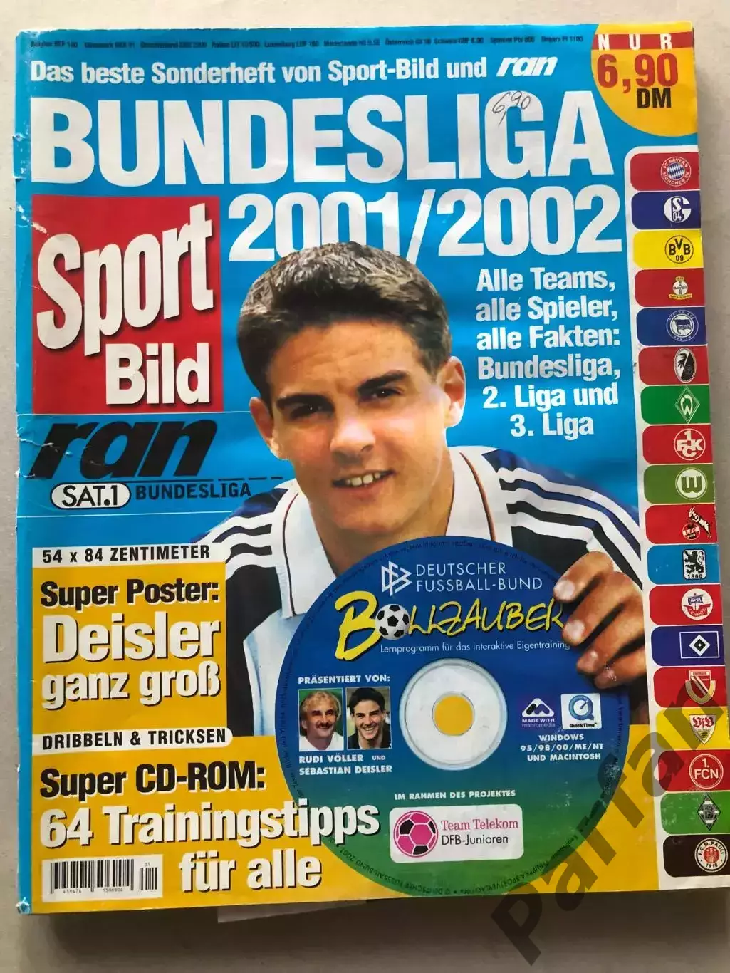 Футбол Журнал Sport Bild Bundesliga 2001/02 Спецвипуск