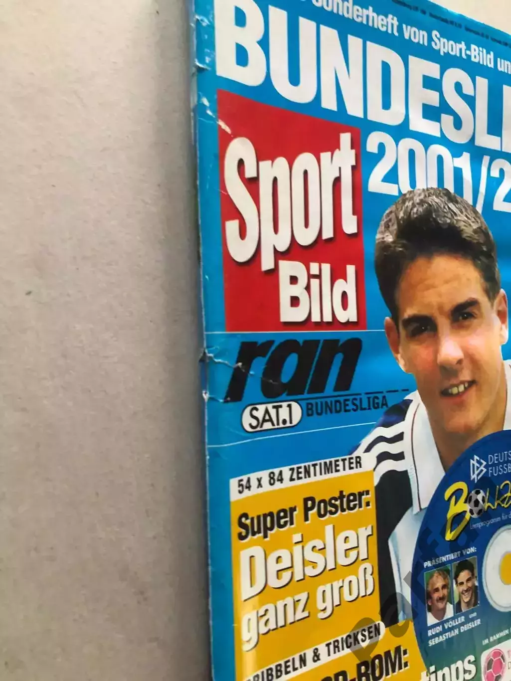 Футбол Журнал Sport Bild Bundesliga 2001/02 Спецвипуск 1