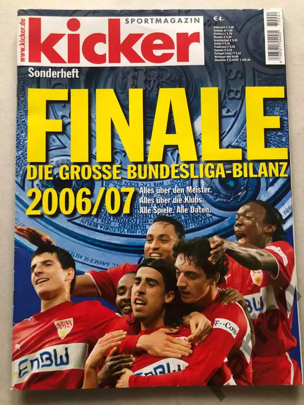 Футбол Журнал Kicker Finale Bundesliga 2006/07 Спецвипуск