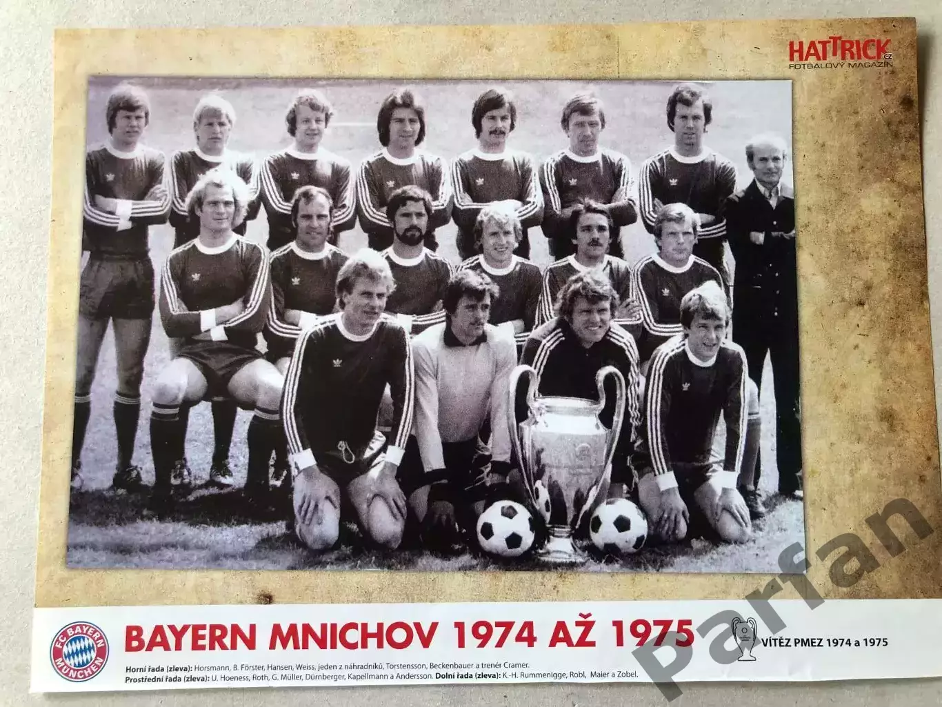 Журнал Футбол Постер Баварія/Ліверпуль