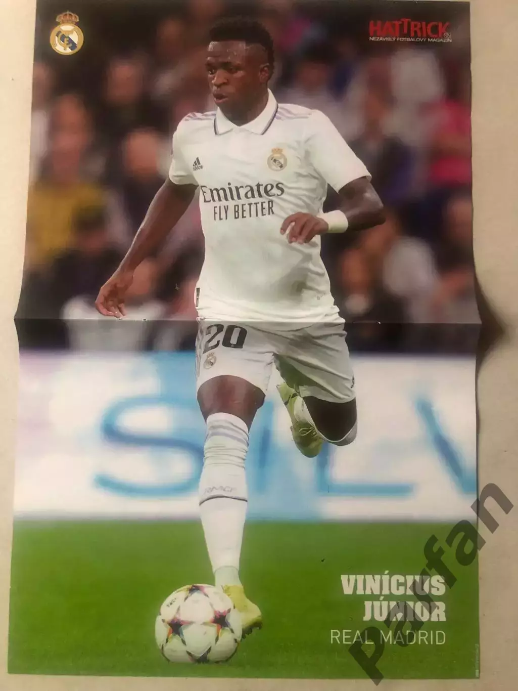 Hattrick Постер Вінісіус/Мане