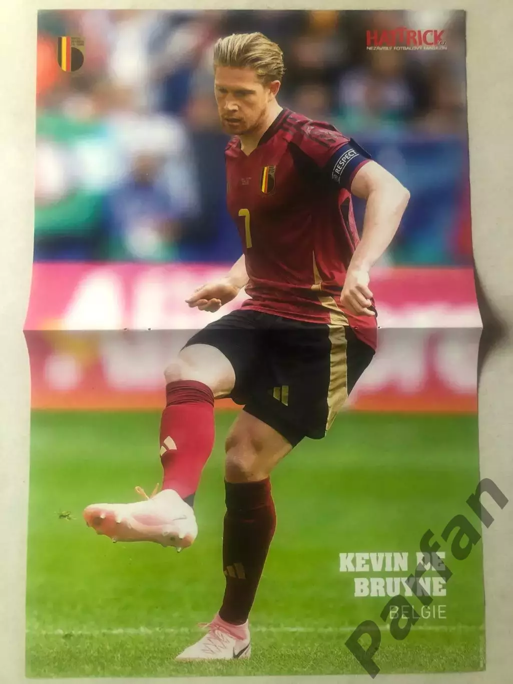 Hattrick Постер де Брюйне/Роналду
