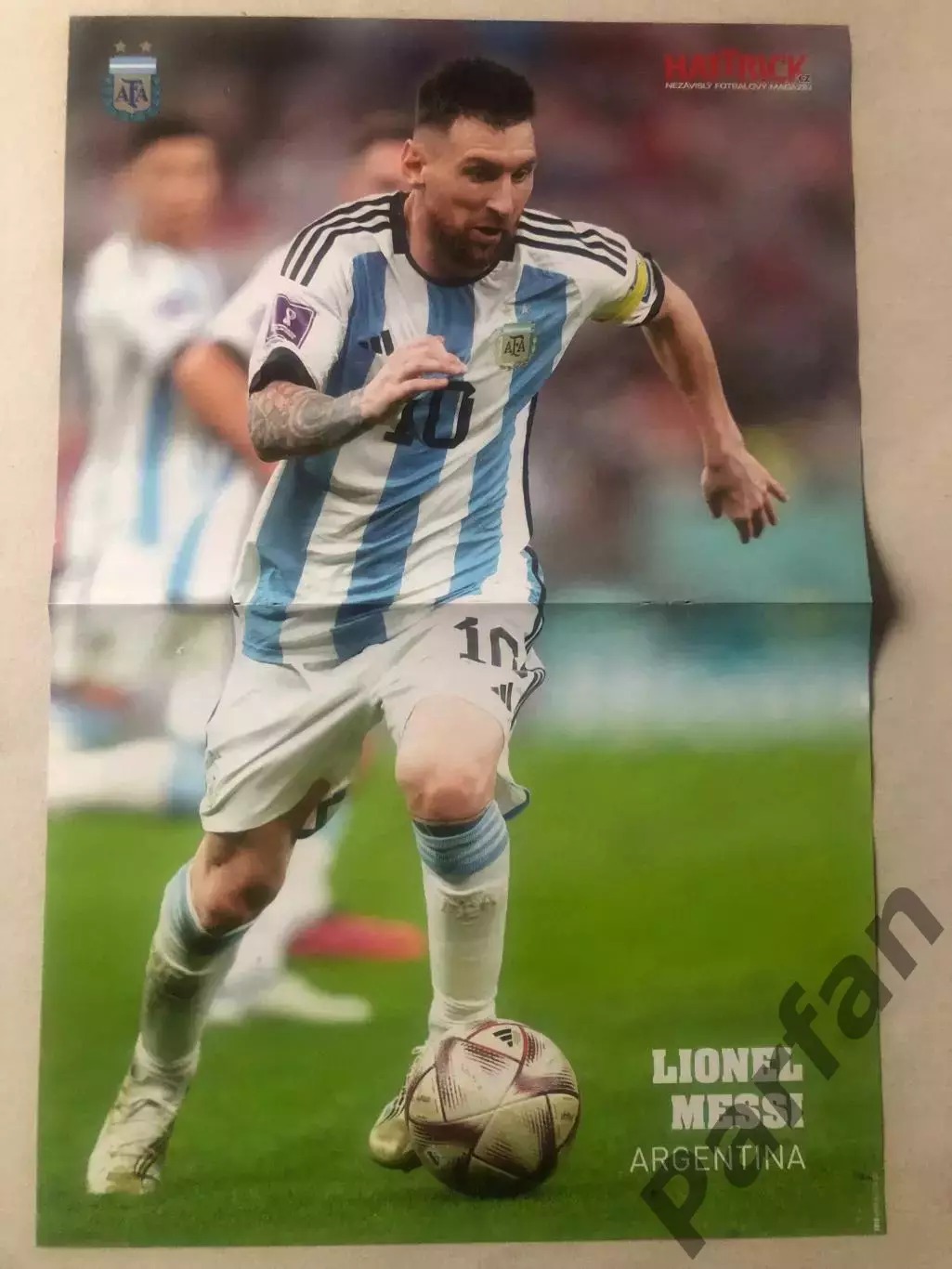 Hattrick Постер Мессі/Мбаппе