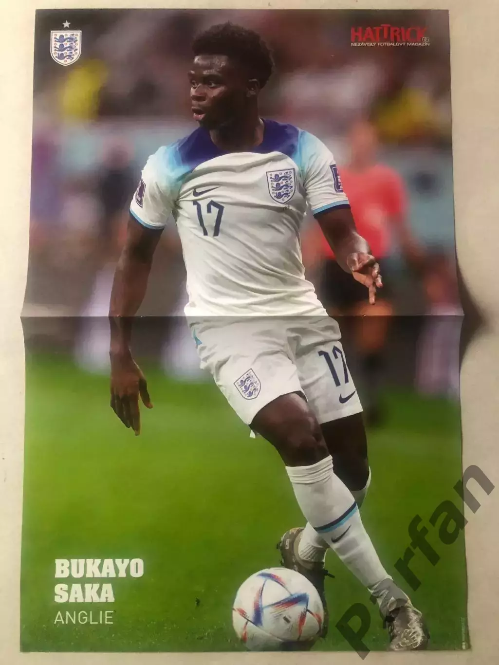 Hattrick Постер Букайо Сака/Рішарлісон