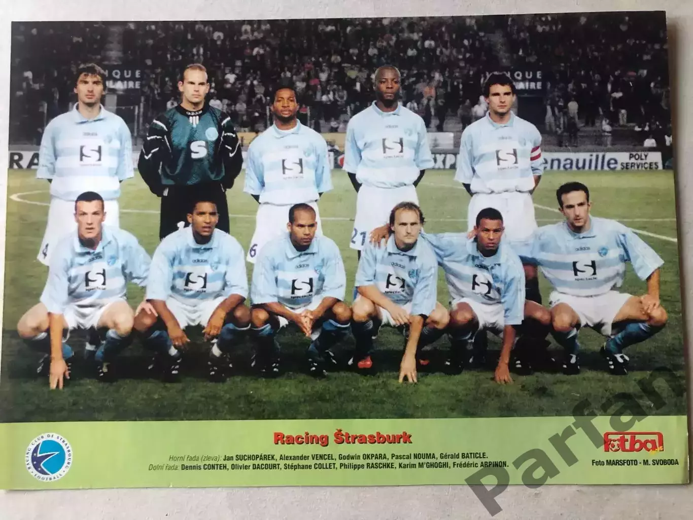 Fotbal Постер Страсбург