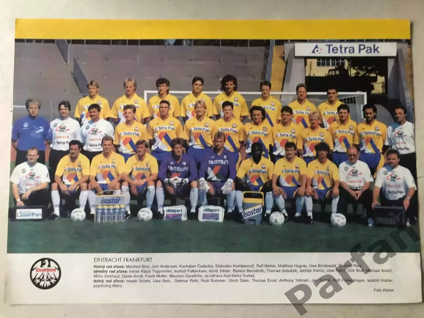 Fotbal Постер Ейнтрахт