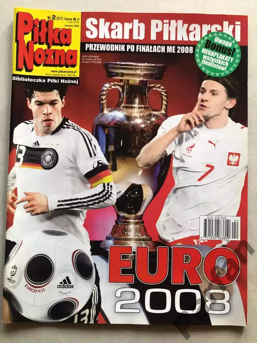 Pilka Nozna Постер 2008 ЕВРО