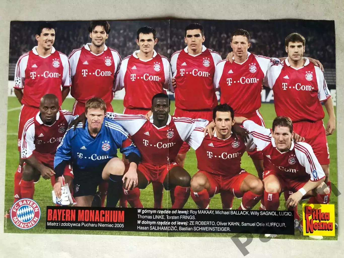 Pilka Nozna Постер Баварія