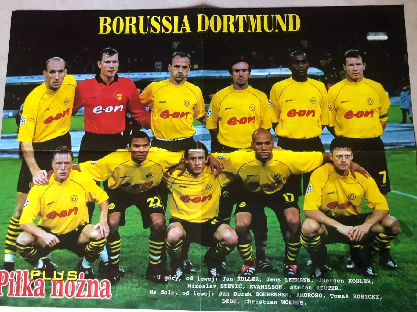 Pilka Nozna Постер Рома/Боруссія 1