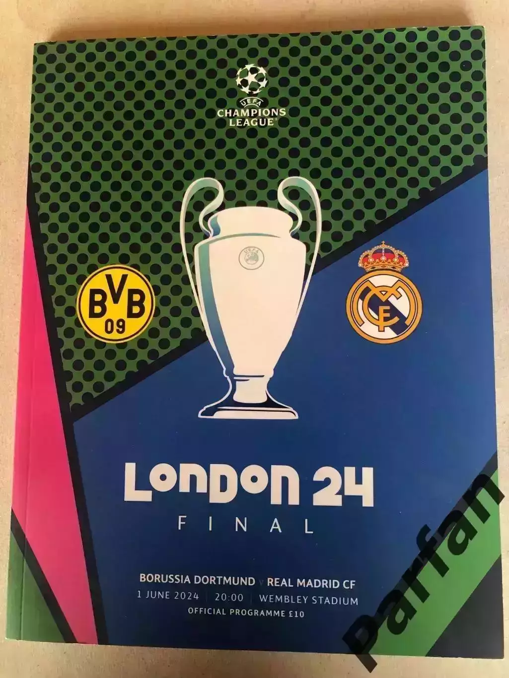 Лига Чемпионов финал Боруссия - Реал 2024 Borussia v Real Madrid