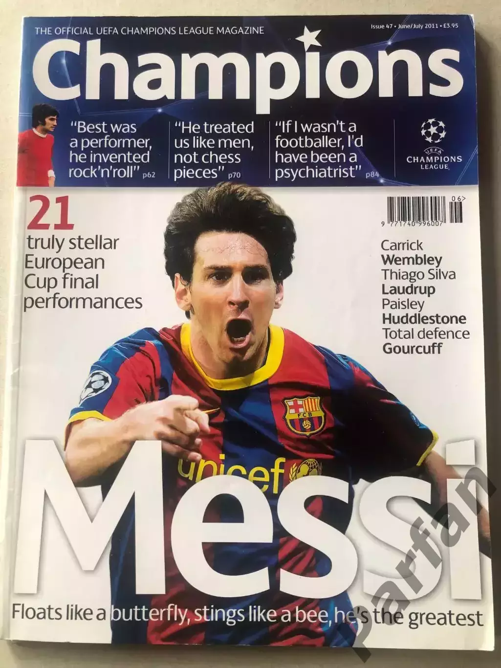 Лига Чемпионов Финал Барселона - Манчестер Юнайтед 2011 UEFA Official Magazine