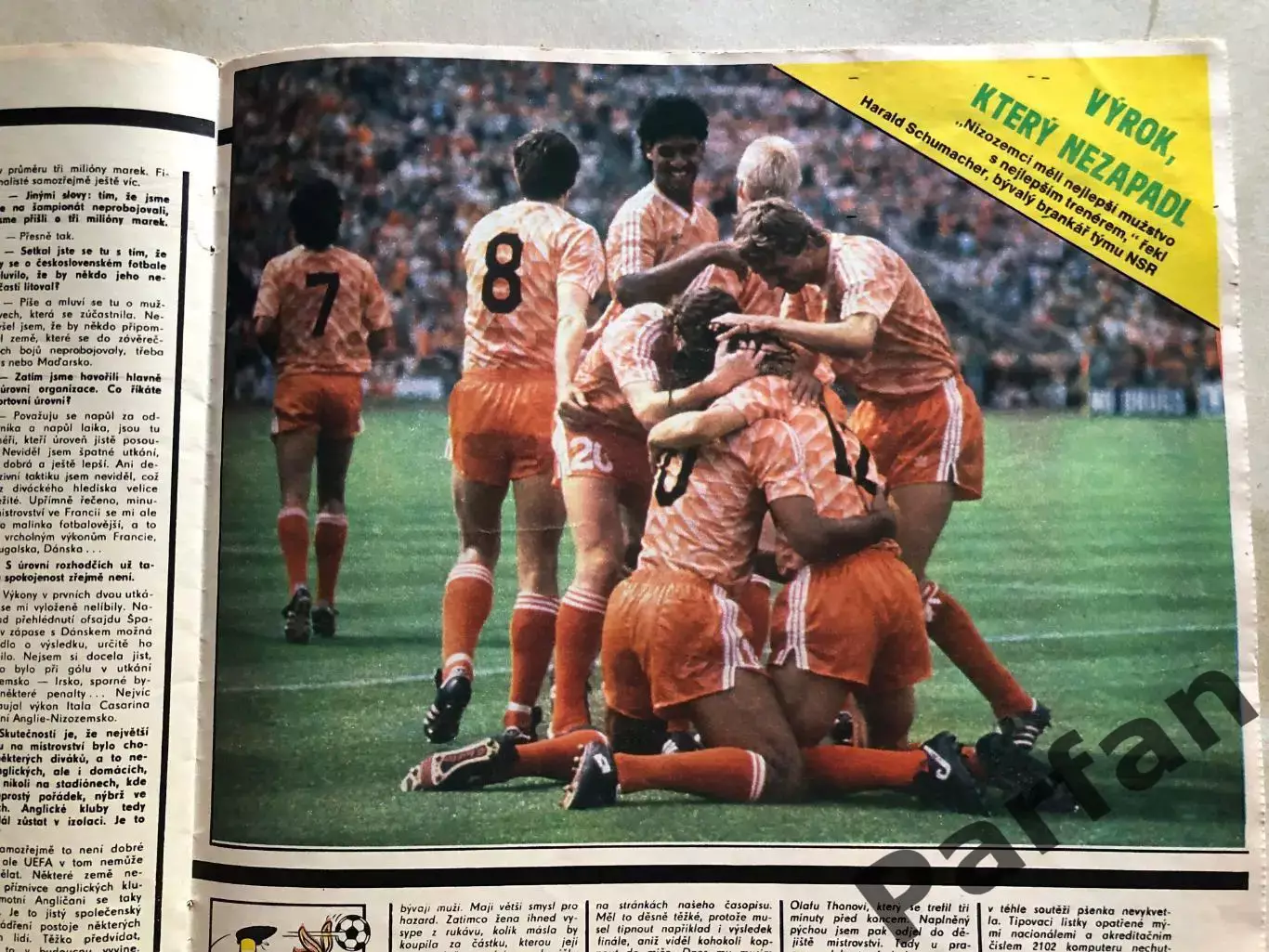 Стадіон/Stadion 1988 №30 Чемпіонат Європи Спецвипуск Голландія 7