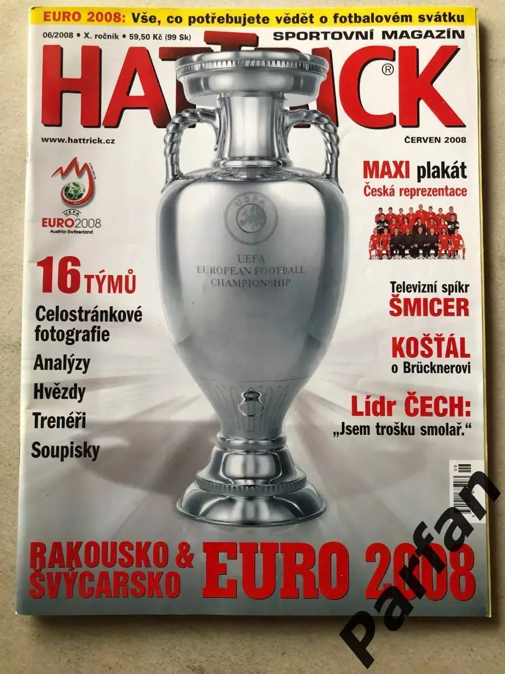 Футбол, Hattrick Чемпіонат Європи 2008 Спецвипуск