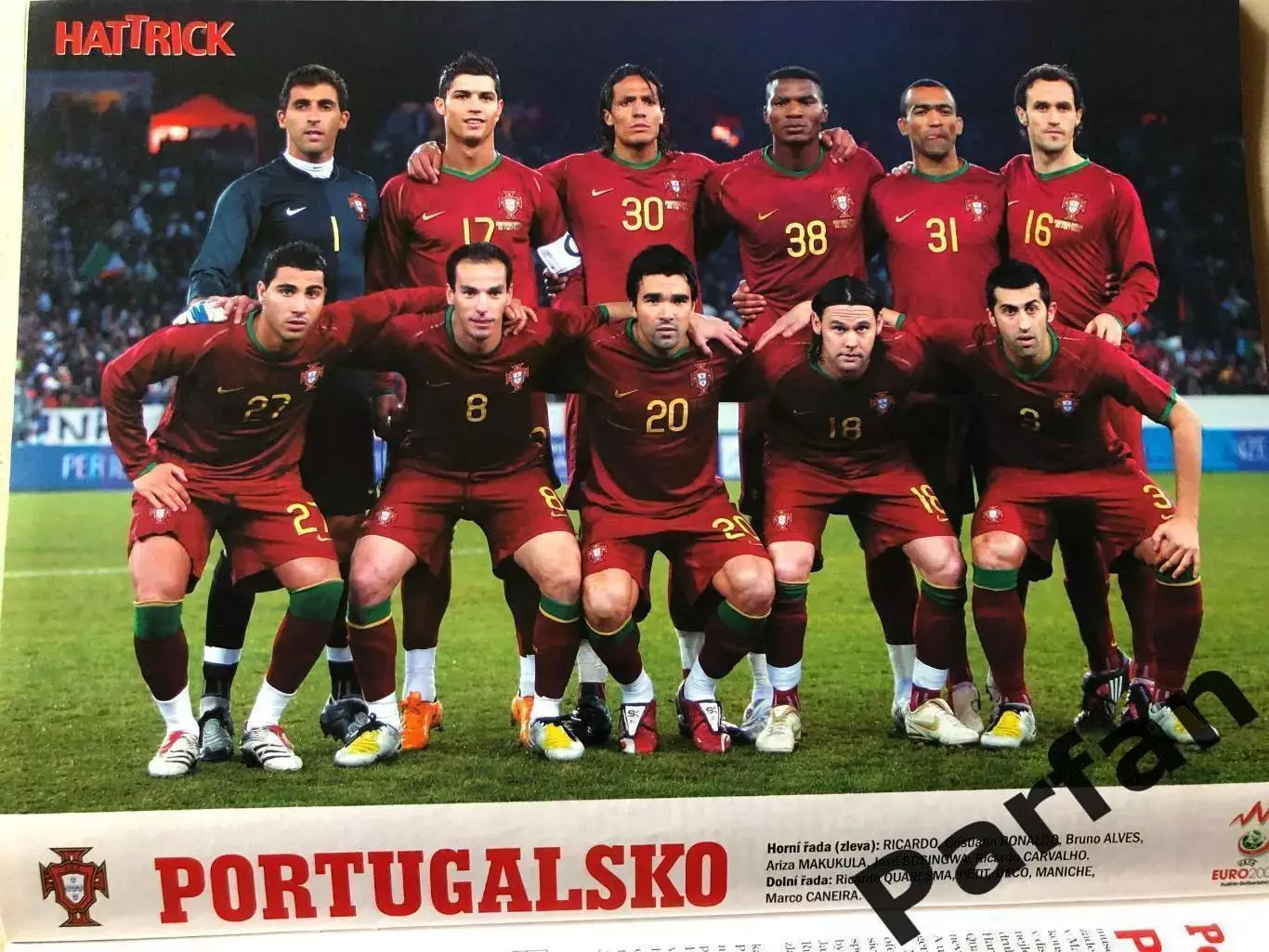 Футбол, Hattrick Чемпіонат Європи 2008 Спецвипуск 1