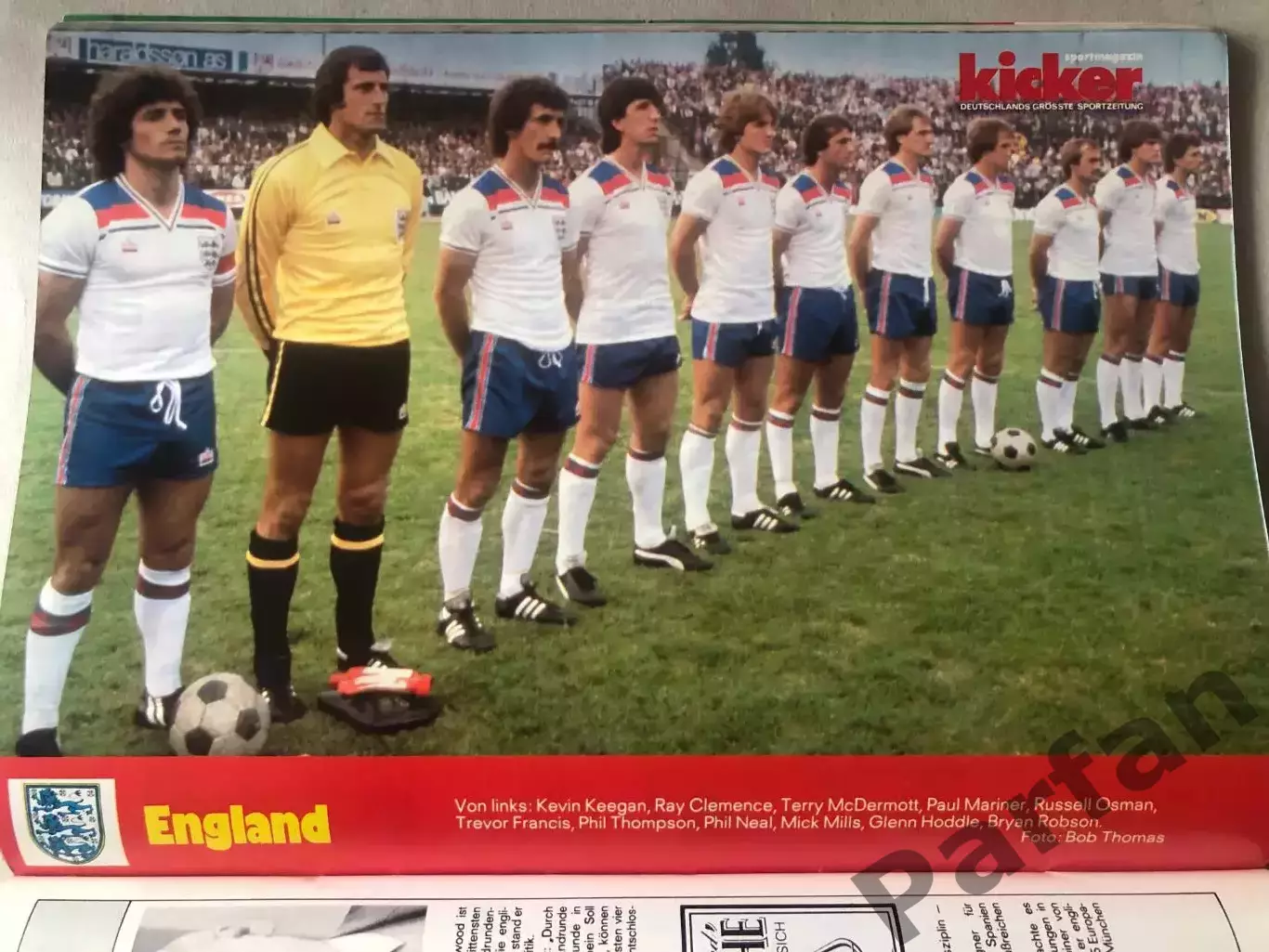 Футбол Журнал Kicker Чемпіонат Світу 1982 Спецвипуск 3