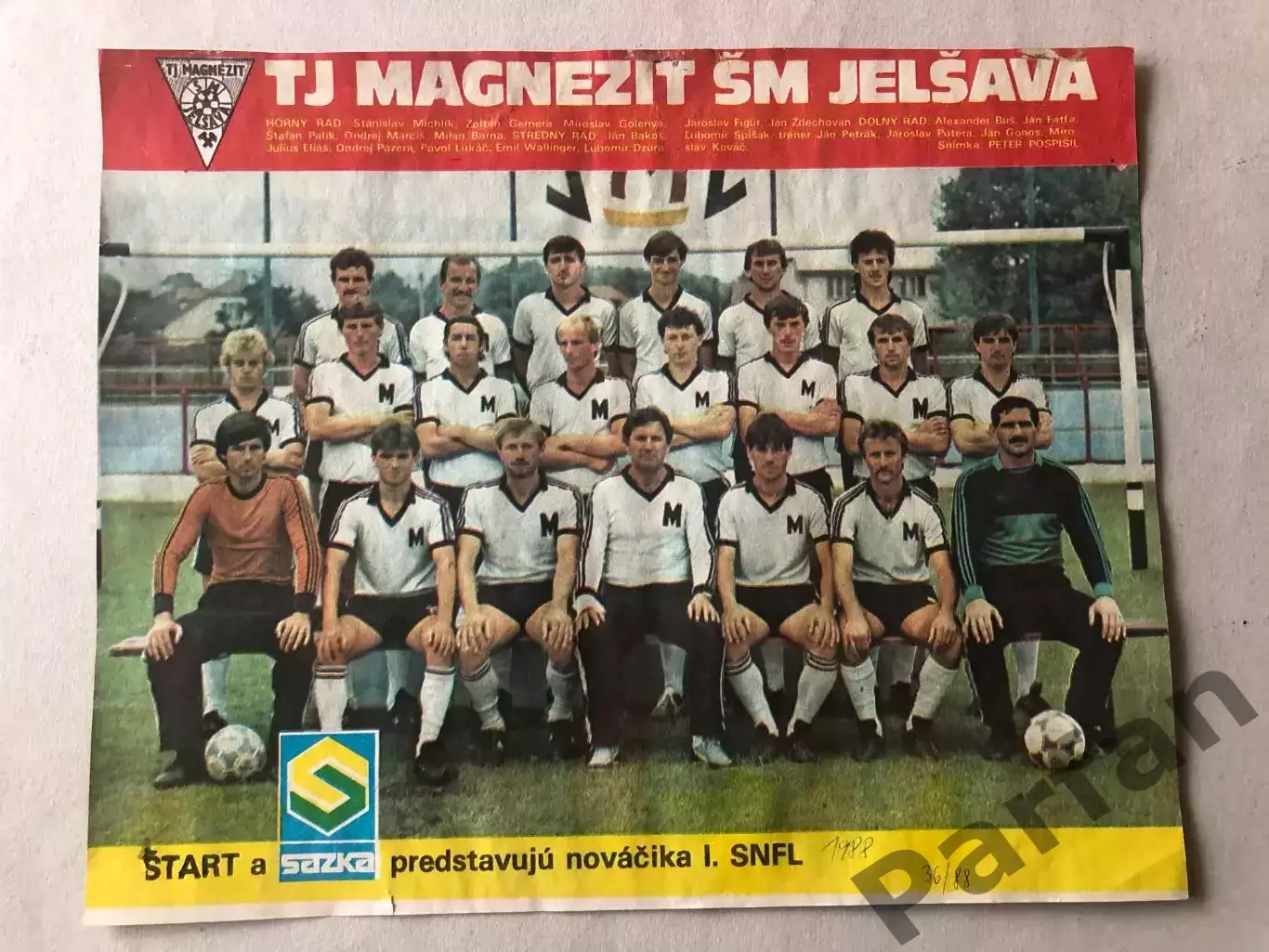 Stadion Постер Ліга Чехословакія 1