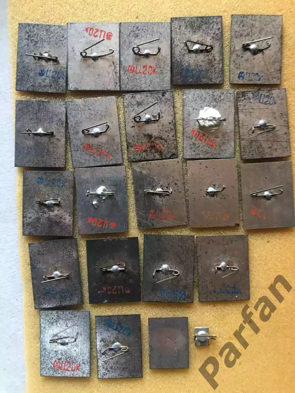 Набір значків Динамо Київ 1975 Блохін Мунтян Лобановський... 1