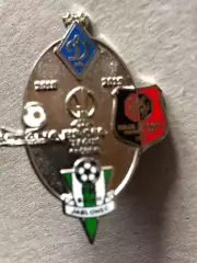 Знак Динамо Київ Астана Яблонець Ренн 2018 Емаль