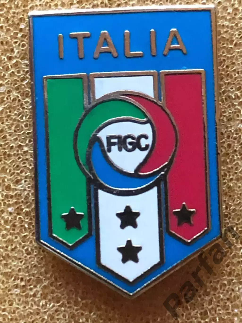 Знак Федерація Футболу Італія Емаль