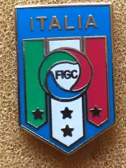 Знак Федерація Футболу Італія Емаль