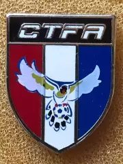 Знак Федерація Футболу Тайвань. Емаль