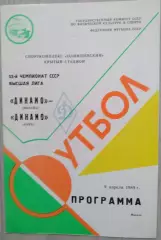 Динамо Москва - Динамо Киев - 09 апреля 1989 год