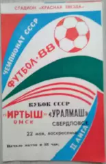 Иртыш Омск - Уралмаш Свердловск - 22 мая 1988 год