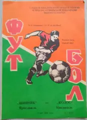 Шинник Ярославль - Колос Никополь - 06 мая 1988 год