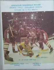 Авангард-ВДВ Омск - Молот-2 Пермь - 12-13 января 1996 год